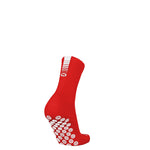 RAW GRIP SOCKS - Red & White Socks
